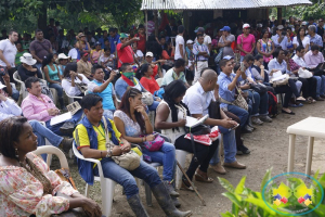 Gobierno se reunió con comunidad indígena en La Delfina