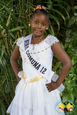 Avanza preparación de las 12 candidatas al Reinado Niña Buenaventura 2016 en el X Festivalito