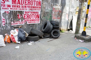 El EPA recogió mil quinientas llantas en diferentes focos 