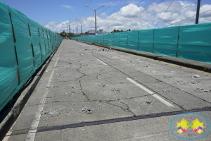 Inicio lento en obras que buscan recuperar el puente central de El Piñal