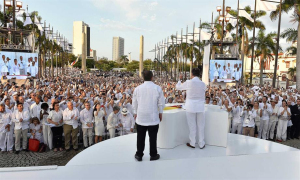 La paz germina YA!, expresó el Presidente Santos tras la firma del Acuerdo Final