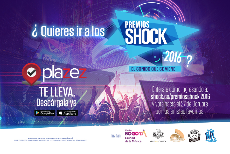 Confirmados los presentadores, algunos de los personajes invitados y los shows más importantes de los Premios Shock 2016