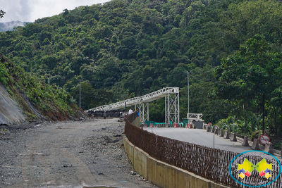 Se suspende colocación de puente peatonal en Triana sobre vía Alejandro Cabal Pombo 