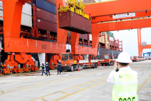 Aguadulce inició operaciones con la llegada de la Motonave MSC Sasha