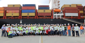 Aguadulce inició operaciones con la llegada de la Motonave MSC Sasha