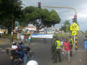 Policía y Alcaldía articulan esfuerzos para socializar la Ley 1801 de 2016 a toda la comunidad bonaverense