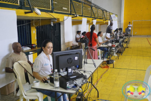 820 pasaportes fueron expedidos durante jornada de los días 28 y 29 de enero en el coliseo del centro de Buenaventura