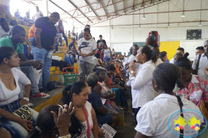 820 pasaportes fueron expedidos durante jornada de los días 28 y 29 de enero en el coliseo del centro de Buenaventura