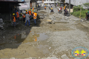 Infraestructura adelanta obras de reparación de la vía que únelos barrios Rockefeller y Bellavista