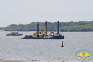 Comenzaron labores de extracción del buque SS Tritonia