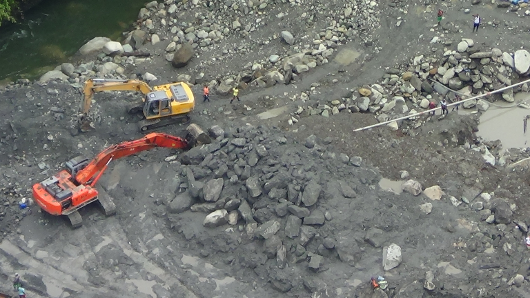 Fuerza pública realizó operación contra la minería ilegal en zona rural de Buenaventura 