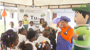 Policía Nacional fortalece actividades sociales con las comunidades en Buenaventura y el Valle del Cauca