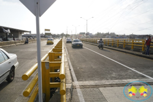 Se dio al servicio el puente el Piñal que estaba en reaparición