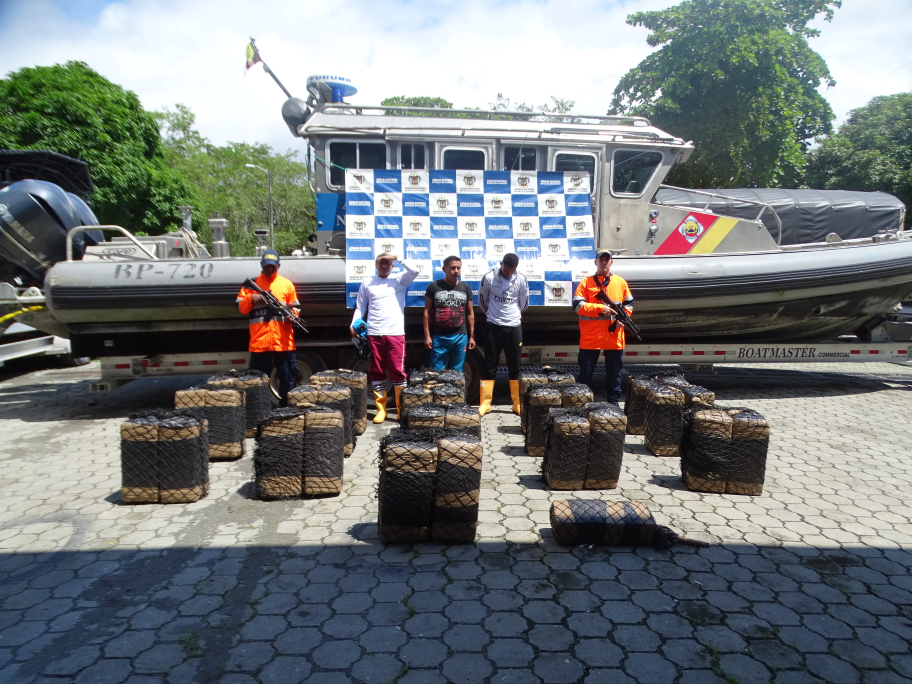 Incautados 650 kilos de cocaína en Nariño 