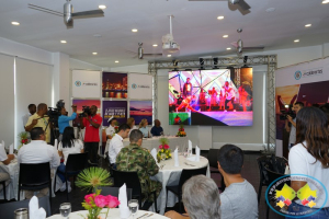 Alcalde Distrital recibió la bandera de los Juegos Nacionales de Mar y Playa Buenaventura 2019