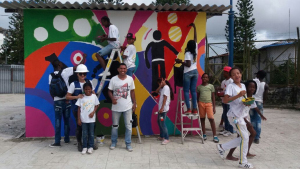 El arte participativo y el muralismo se abren camino en Buenaventura 