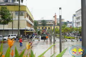 La Armada Nacional realizó en la mañana del martes 24 de octubre de 2017 la inauguración de la semana deportiva en Buenaventura