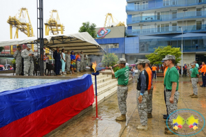 La Armada Nacional realizó en la mañana del martes 24 de octubre de 2017 la inauguración de la semana deportiva en Buenaventura