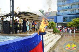 La Armada Nacional realizó en la mañana del martes 24 de octubre de 2017 la inauguración de la semana deportiva en Buenaventura