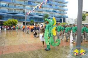 La Armada Nacional realizó en la mañana del martes 24 de octubre de 2017 la inauguración de la semana deportiva en Buenaventura