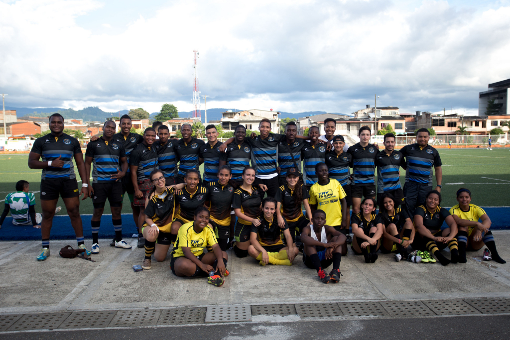 Jóvenes de Buenaventura participaron en el primer Torneo Nacional de Rugby 7s de Diplomacia Deportiva en Apartadó, Antioquia