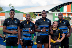 Jóvenes de Buenaventura participaron en el primer Torneo Nacional de Rugby 7s de Diplomacia Deportiva en Apartadó, Antioquia