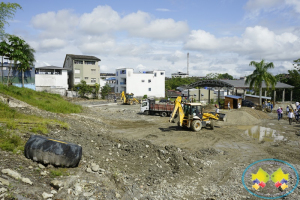 Ya se nota el avance en obra de las piscinas en el Polideportivo El Cristal 