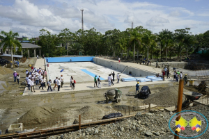 Ya se nota el avance en obra de las piscinas en el Polideportivo El Cristal 