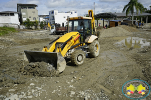 Ya se nota el avance en obra de las piscinas en el Polideportivo El Cristal 