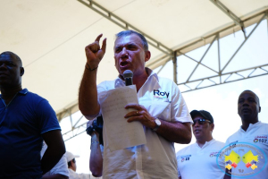 Multitudinaria fue la asistencia al cierre de campaña de Roy Barreras el 25 de febrero en Buenaventura