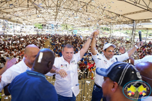 Multitudinaria fue la asistencia al cierre de campaña de Roy Barreras el 25 de febrero en Buenaventura