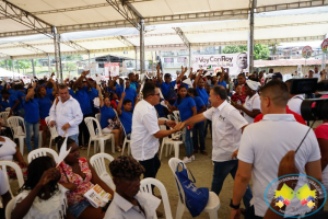 Multitudinaria fue la asistencia al cierre de campaña de Roy Barreras el 25 de febrero en Buenaventura