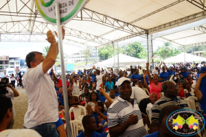 Multitudinaria fue la asistencia al cierre de campaña de Roy Barreras el 25 de febrero en Buenaventura