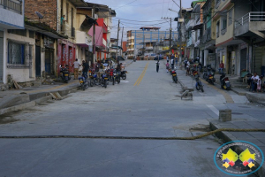 Se dio apertura a la Calle 5 entre la entrada de los barrios El Firme y Trapiche