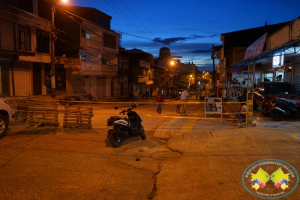 Se dio apertura a la Calle 5 entre la entrada de los barrios El Firme y Trapiche