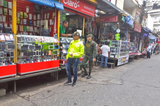 Policía realizó plan toma a localidades en los barrios Pueblo Nuevo y Muro Yusti