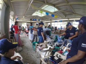 Voluntarios Telefónica llevaron alegría a niños de Punta Soldado en Buenaventura