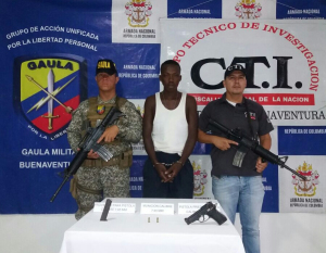 La Armada Nacional realizó la captura de 3 presuntos extorsionistas en Buenaventura