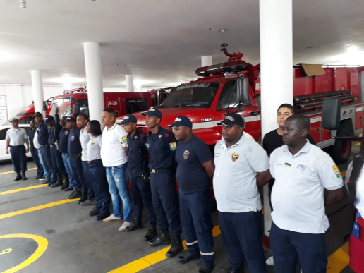 Continúa cese de actividades en el Meritorio Cuerpo de Bomberos Voluntarios de Buenaventura 