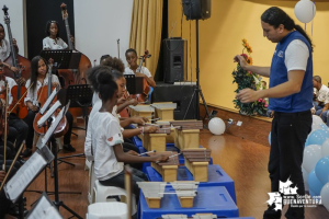 La Fundación Batuta celebró los 15 años de presencia en Buenaventura