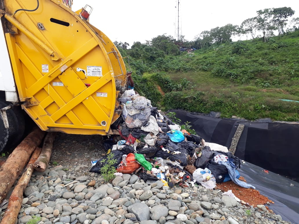 El Consejo Comunitario de Córdoba nuevamente cerró el botadero de basuras