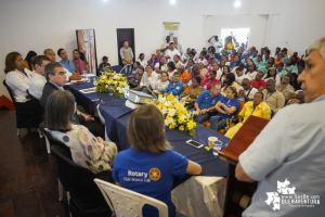 No podemos sentarnos a esperar como espectadores a ver que nos va a inundar la Malaria, no, a eso vinimos, a tratar de prevenirla: Sócrates Herrera Valencia