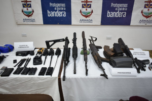 La Armada de Colombia capturó un grupo de disidentes de las Farc vinculados con la extorsión,  narcotráfico y minería ilegal en el Cauca