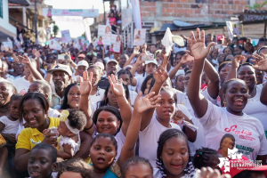 Ligia del Carmen Córdoba Alcaldesa 2020-2023 realizó el cierre de campaña