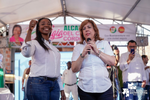 Ligia del Carmen Córdoba Alcaldesa 2020-2023 realizó el cierre de campaña