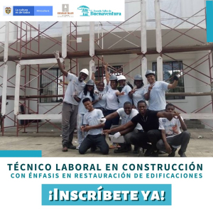 La Escuela Taller de Buenaventura tiene abierta la convocatoria para estudiar técnico laboral en cocina y construcción 