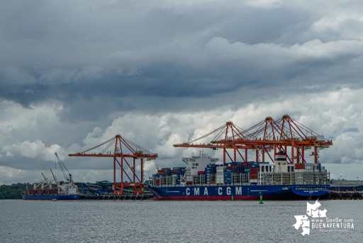 La Capitanía de Puerto mantiene los controles a buques que ingresan al nodo portuario de Buenaventura