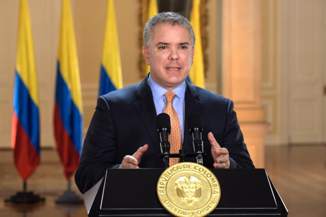 El presidente Iván Duque Márquez decretó el Estado de Emergencia en Colombia para enfrentar le coronavirus (covid-19)