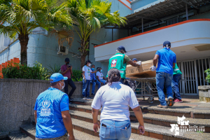 La ACNUR donó 3 unidades de refugio para atención de la COVID-19 en la red de salud de Buenaventura