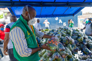 En el marco de la campaña Cosecha Solidaridad, consejos comunitarios aportaron de sus alimentos para la zona urbana de Buenaventura